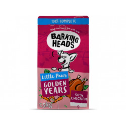 BARKING HEADS Little Paws Golden Years Chicken 1,5kg