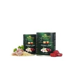 Nuevo cane junior Pollo e manzo in scatola 400 g