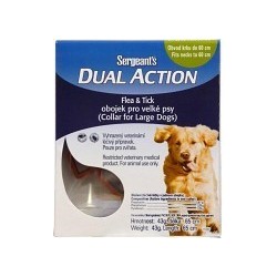 Sergeants Dual collare antiparassitario 65cm
