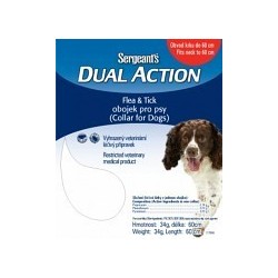 Sergeants Dual collare antiparassitario 60cm
