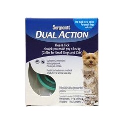 Sergeants Dual collare antiparassitario 34cm