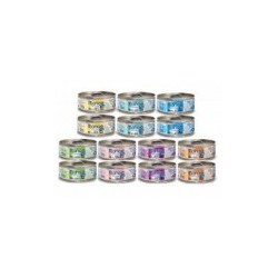 Monge Natural konzerva cat tuňák a losos - 12 x 80 g